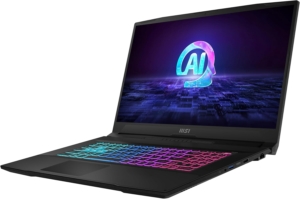 MSI Katana A17 AI B8VG-1008 | Ryzen 7 8845HS | RTX 4070 8GB | 32GB RAM 1TB SSD | 17,3" FHD 144Hz | Gaming Prenosnik