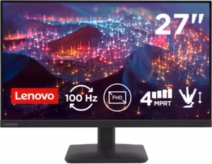 Lenovo L27-4e | 27" Full HD IPS 100Hz | HDMI VGA 99% sRGB Raven Black | Monitor