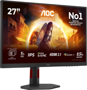 AOC U27G4R | 27'' 4K UHD/FHD Dual Frame | 160Hz/320Hz | Fast IPS | HDMI 2.1 | Gaming Monitor