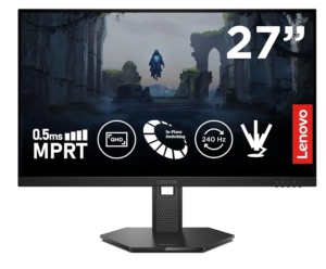 Lenovo Legion 27Q-10 | 27″ QHD IPS 240Hz | 0,5ms MPRT FreeSync Premium G-SYNC | Monitor