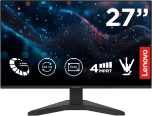 Lenovo Legion R27s | 27" Full HD IPS | 144Hz 1ms | HDR10 VESA MediaSync | Gaming Monitor