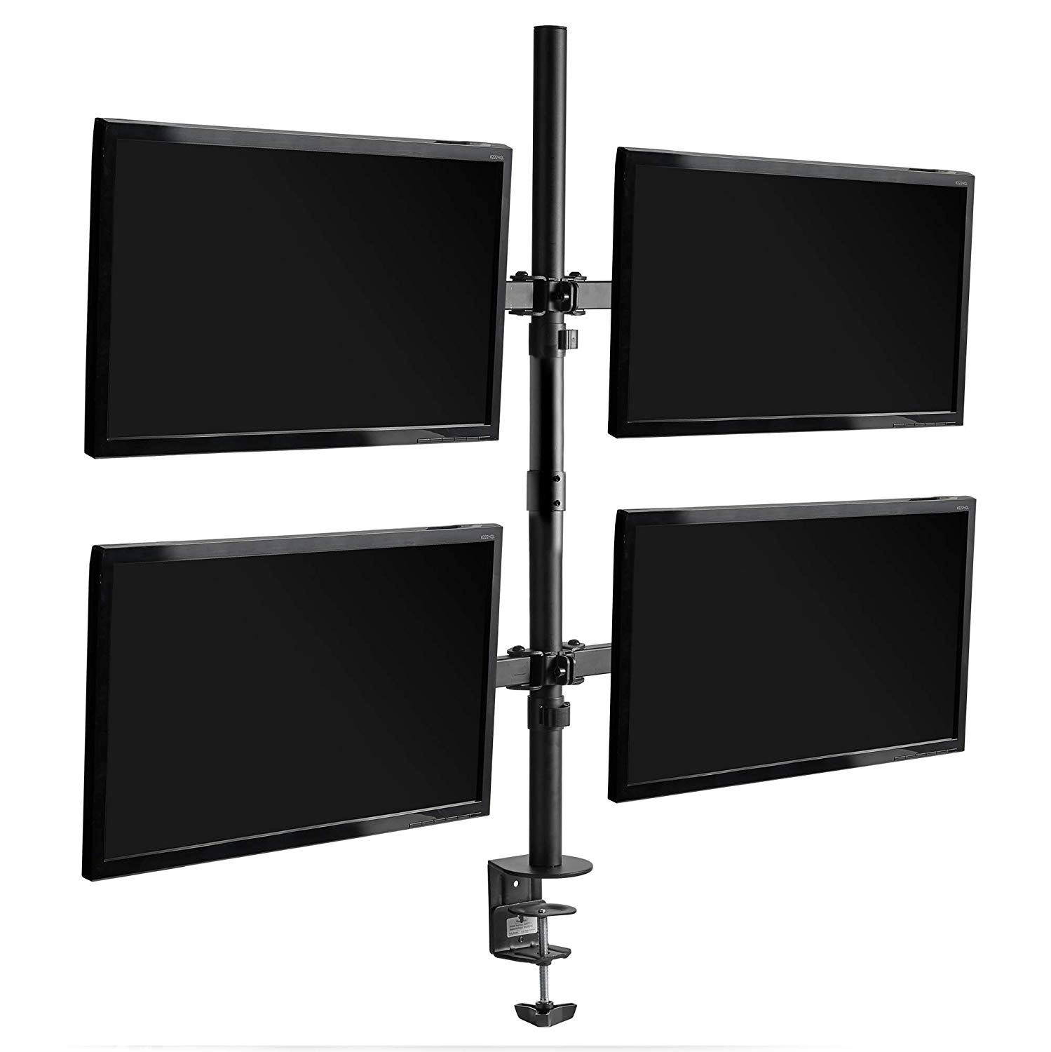 Vonhaus 13" do 32" | namizni nosilec za 4 monitorje 1 Vonhaus namizni nosilec za 4 monitorje do 32” komponentko