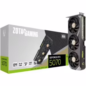 Zotac RTX 5070 Gaming Solid 12GB OC | GDDR7 | 3 Ventilatorji | Grafična Kartica