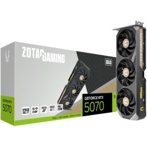 Zotac RTX 5070 Gaming Solid 12GB OC | GDDR7 | 3 Ventilatorji | Grafična Kartica