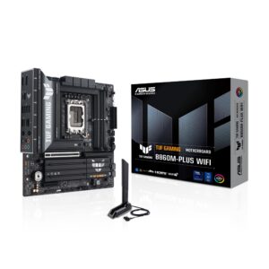 ASUS TUF GAMING B860M-PLUS WIFI | LGA1851 | mATX | DDR5 | Matična Plošča