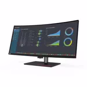 Lenovo P40w-20 | 100,8cm (39,7") | 5120x2160 | IPS | 5ms | HDMI DisplayPort 2xThunderbolt-4 USB-C 96W 4xUSB3.2 | HAS | sRGB99% | Delta E<2 Calibration | Ukrivljen Profesionalni Monitor