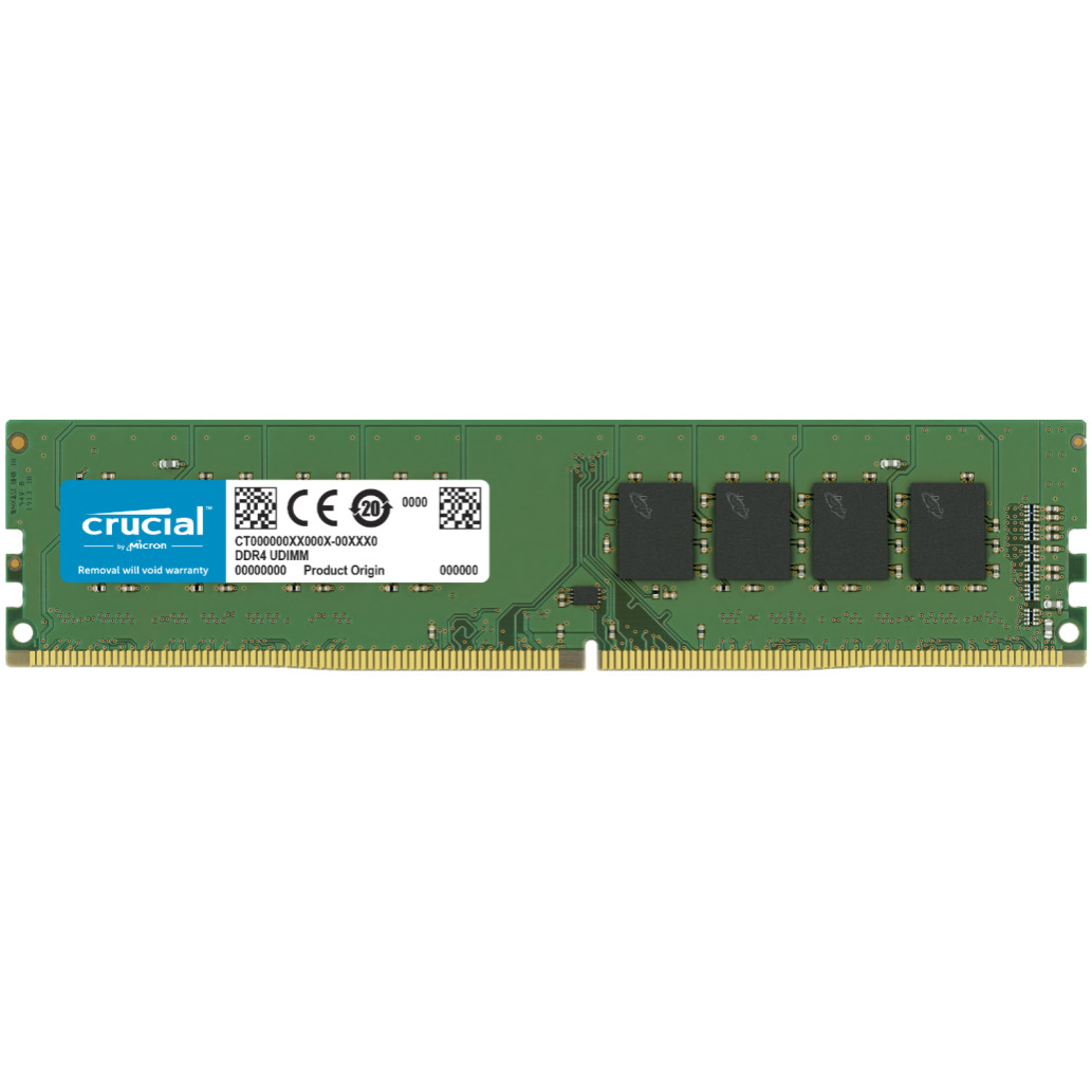 Ddr4 8gb 2666mhz cl19 single (1x 8gb) crucial value 1,2v pc (ct8g4dfra266) komponentko