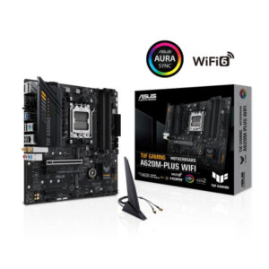 ASUS TUF GAMING A620M-PLUS WIFI | AM5 | DDR5 | mATX | Matična Plošča