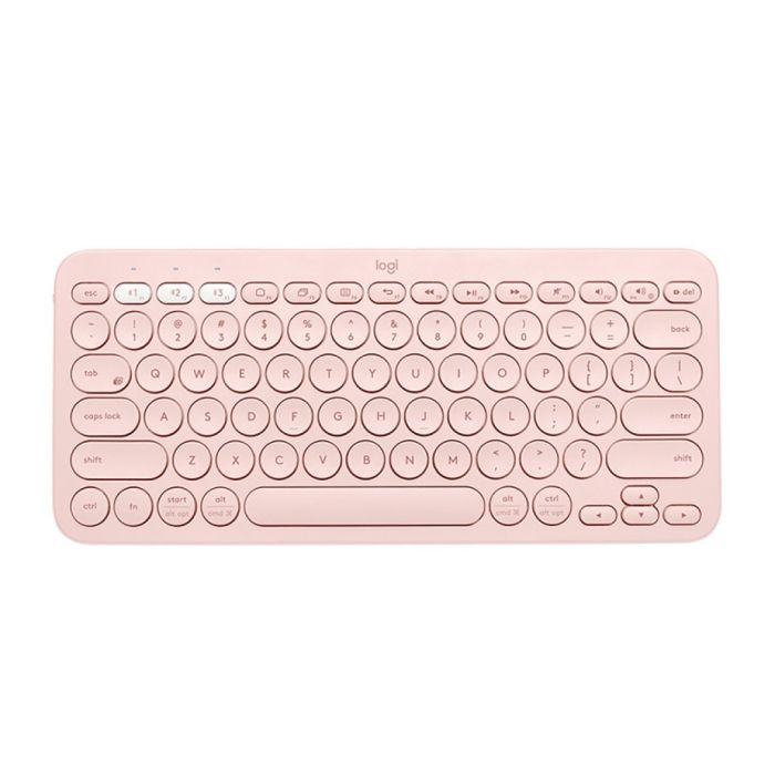 Logitech k380 multi-device | roza | slo gravura | tipkovnica 1 Logitech k380 multi-device | roza | slo gravura | tipkovnica