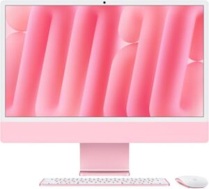 Apple iMac M4 | 24GB | 512GB SSD | 24-Inch Retina 4.5K | 10-Core CPU 10-Core GPU | Pink | All-In-One Računalnik