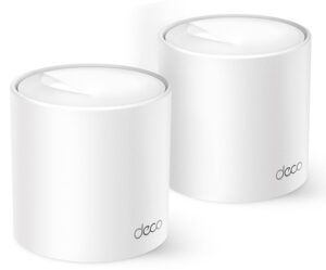 TP-Link Deco X1500 | AX1500 Wi-Fi 6 Mesh Sistem 2-Pack | Do 360 m² | Bela Brezžična Dostopna Točka