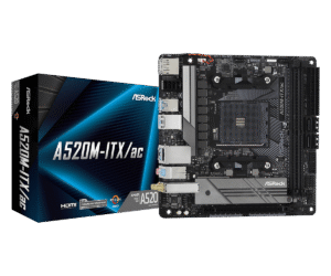 ASROCK A520M-ITX/AC | AM4 | DDR4 | mITX | Matična Plošča