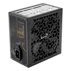 AeroCool AERO BRONZE 600W | 80 PLUS Bronze | ATX | 120 Mm Ventilator | Črn Napajalnik