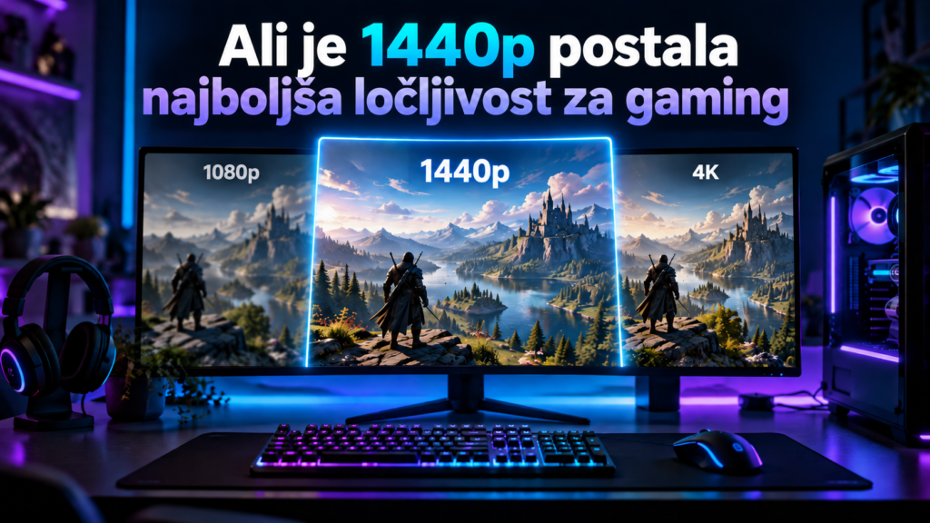 Ali je 1440p postal najboljša ločljivost za gaming?