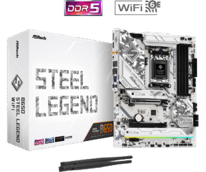 ASROCK B650 Steel Legend WIFI | AM5 | DDR5 | ATX | Matična Plošča