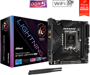 ASRock B760I Lightning WiFi | LGA 1700 | mATX | DDR5 | Matična Plošča