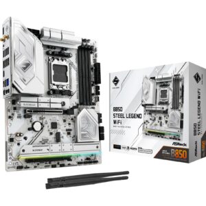 ASROCK B850 Steel Legend WiFi | AM5 | DDR5 | ATX | 90-MXBQS0-A0UAYZ | Matična Plošča