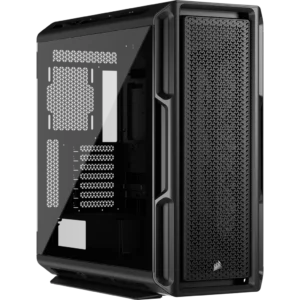 Corsair 5000T | ATX Midi-Tower | Kaljeno Steklo | Visok Pretok Zraka | RapidRoute Upravljanje Kablov | Črno Računalniško Ohišje
