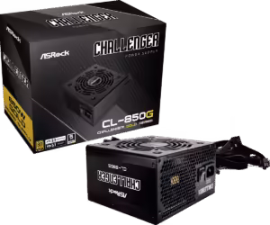 ASRock Challenger Series CL-850G 850W | ATX | 80+ Gold | Črna | Napajalnik