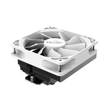Akasa VIPER H6L M2 | Low-Profile 76 Mm | 120 Mm PWM Viper White | 6 Bakrenih Toplotnih Cevi | 165 W TDP | Procesorski Hladilnik