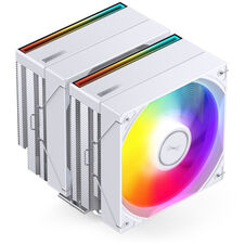 Jonsbo CB80 White | Dual-Tower 260W | 2 X 120mm PWM ARGB | Procesorski Hladilnik