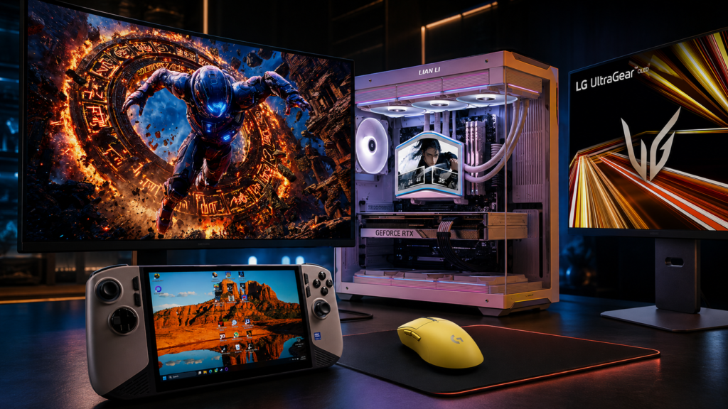 5 največjih tech novic tedna: intel arc g3, samsung 6k monitor, oled gaming in logitech superlight 3