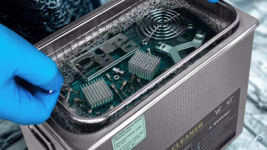 Ultrasonično čiščenje pc komponent