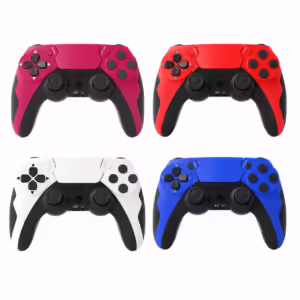 PS4 Style Kontroler | Brezžični Bluetooth | Vibracije | Črno-Modra 1:1 Replika | Za PlayStation 4 PC In Android | Gaming Kontroler