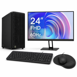 Komponentko Workstation Performance | Intel Core i5-12400 | Intel Graphics | 8 GB RAM | 512 GB NVMe | 23,8″ FHD IPS | HP Dell Trust Komplet | Cenovno Ugodna in Zmogljiva Delovna Postaja za Pisarno ali Dom