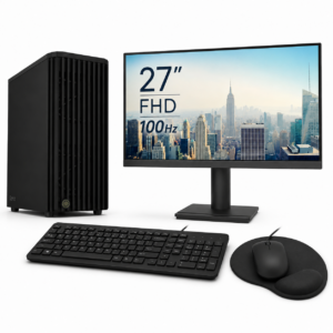 Komponentko Workstation Performance | Intel Core i5-12600K | UHD 770 | 16 GB RAM | 1 TB NVMe | 27″ FHD IPS 100Hz | HP Dell Trust Komplet | Zmogljiv Komplet za Delo in Učinkovitost