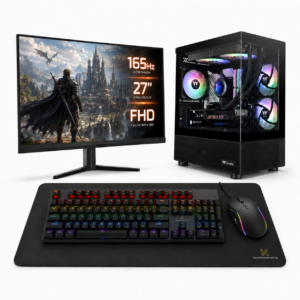 Komponentko Gaming Core RTX 5060 Ti | AMD Ryzen 7 5700X | 32GB 2x16GB RAM | 1TB NVMe | Zračno Hlajenje | Namizni Računalnik Za Gaming