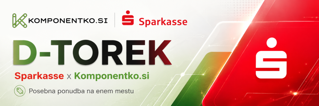 D-torek pri komponentku: 5% popust s sparkasse