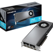 GIGABYTE Radeon AI PRO R9700 AI TOP 32G | 32GB GDDR6 256-Bit | RDNA 4 | AI TOP Turbo Fan | PCIe 5.0 | Profesionalna Grafična Kartica