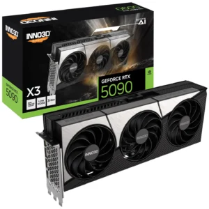 INNO3D GeForce RTX 5090 X3 OC | 32GB GDDR7 | DLSS 4 | Ray Tracing | Grafična Kartica