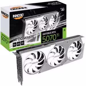 INNO3D RTX 5070 Ti X3 OC White 16GB | GDDR7 | Grafična Kartica