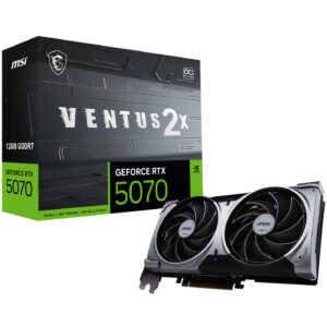 MSI RTX 5070 Ventus 2X OC 12GB | GDDR7 | Grafična Kartica