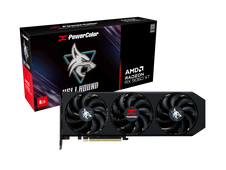 PowerColor Hellhound Radeon RX 9060 XT 8GB | GDDR6 128-Bit | RDNA 4 | Triple Fan | HDMI 2.1b 2X DisplayPort 2.1a | Grafična Kartica