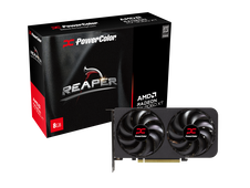 PowerColor Reaper Radeon RX 9060 XT | 8GB GDDR6 | RDNA 4 | PCIe 5.0 | HDMI 2.1b In DisplayPort 2.1a | Grafična Kartica