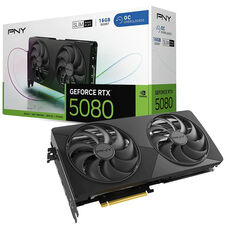 PNY GeForce RTX 5080 Slim OC | 16GB GDDR7 | Dual-Fan 2-Slot | PCIe 5.0 | Grafična Kartica