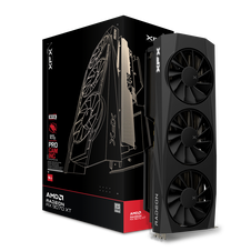 XFX Quicksilver Radeon RX 9070 XT Gaming Edition | 16GB GDDR6 | RDNA 4 | 3X Ventilator | 4K Gaming | Grafična Kartica
