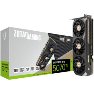 ZOTAC GAMING RTX 5070 Ti Solid Core 16GB | GDDR7 | Grafična Kartica