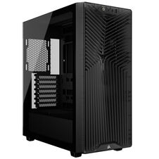 Corsair 3200D RS | Sivo Smoke | ATX Midi-Tower | Kaljeno Steklo | 3x RS120 Ventilatorji | Ohišje