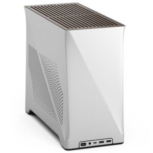 Fractal Design Era 2 | Silver | Walnussholz Panel | Mini-ITX | PCIe 4.0 Riser | USB-C 20Gbps | Premium SFF Računalniško Ohišje