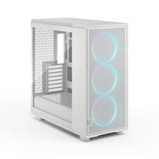Fractal Design Epoch XL White RGB TG Clear Tint | E-ATX Midi Tower | ARGB In Kaljeno Steklo | Belo Računalniško Ohišje