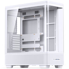 Jonsbo TK-5 White | Midi-Tower ATX | Panoramsko Kaljeno Steklo | Belo PC Ohišje