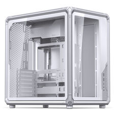 Jonsbo X400 White | Midi Tower ATX Ohišje | Kaljeno Steklo | Dvojna Komora | USB-C | Belo Računalniško Ohišje