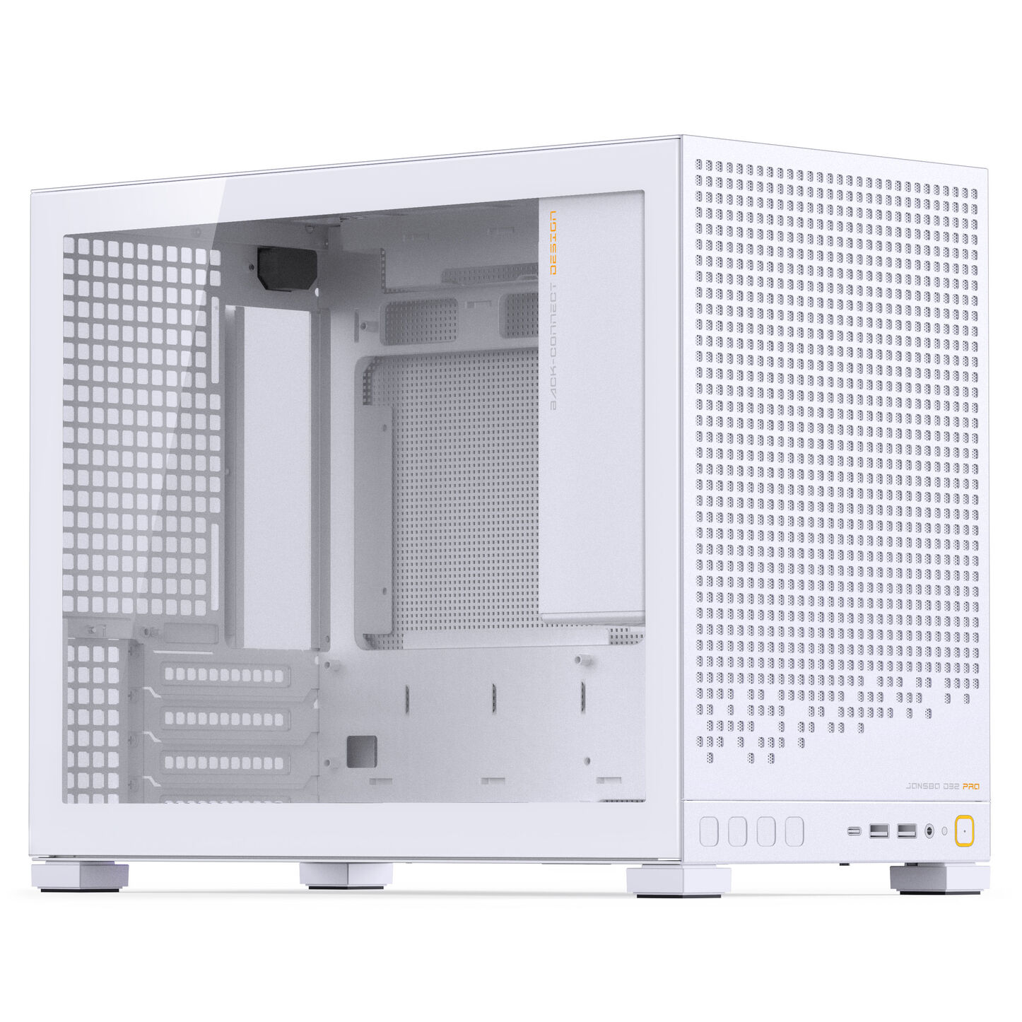Jonsbo d32 pro white | matx | kaljeno steklo | bela | računalniško ohišje 1 Jonsbo d32 pro white pc-gehäuse, mini-gehäuse, matx, tempered glass – weiß
komponentko