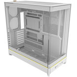 Montech HS02 HS Series | White | Tempered Glass | ARGB | Reversible Layout | ATX Midi Tower PC Ohišje