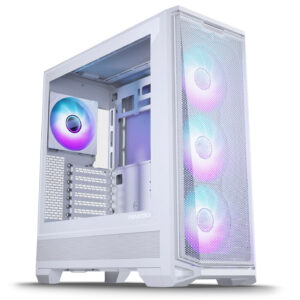 Phanteks Eclipse G400A | D-RGB | Tempered Glass | E-ATX | High Airflow | White | PC Ohišje