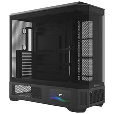 Thermaltake View 600 TG | Črna | E-ATX | 4x Kaljeno Steklo | 420mm Radiator | Big Tower Ohišje